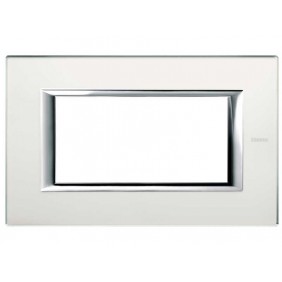 Bticino Placa Axolute 4 Módulos Espejo...