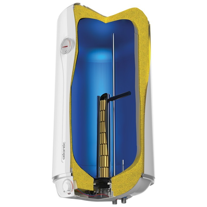 Atlantic Steatite 50 Liters Vertical Wall Mounted Electric Water Heater 841212