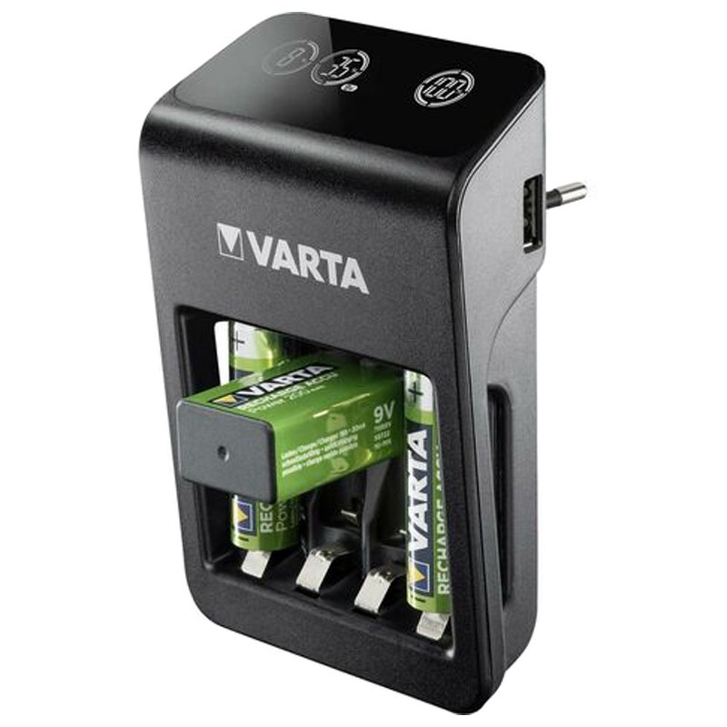 Varta-Universal-Ladegerät für wiederaufladbare Batterien enthalten 57687101441