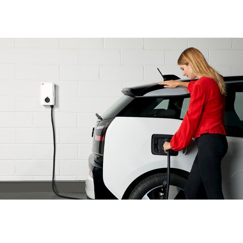 AC Wallbox Abb Chargeur de terre monophasé de 7,4KW avec connecteur T2 6AGC082155