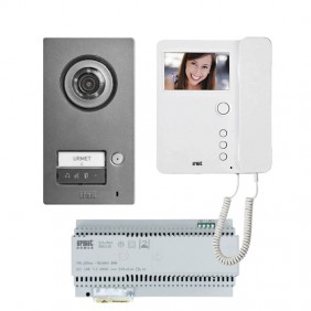 Urmet Single-family kit with Mikra2 and Mìro 1784/761 handset monitor