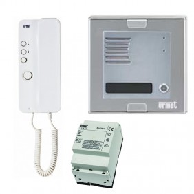 Kit de intercomunicador unifamiliar Urmet con...