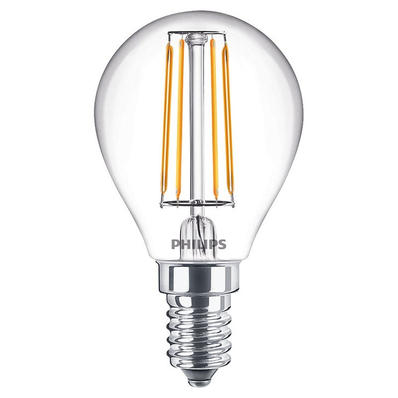 Bulb Philips 5W LED filament ball filament bulb E14 2700K PHILEDLUS40E142