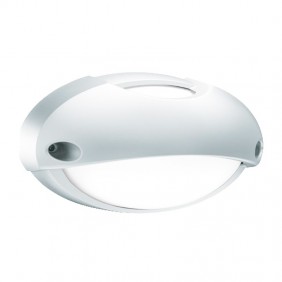 Plafoniera Lombardo Airy ovale bianca E27 IP54...