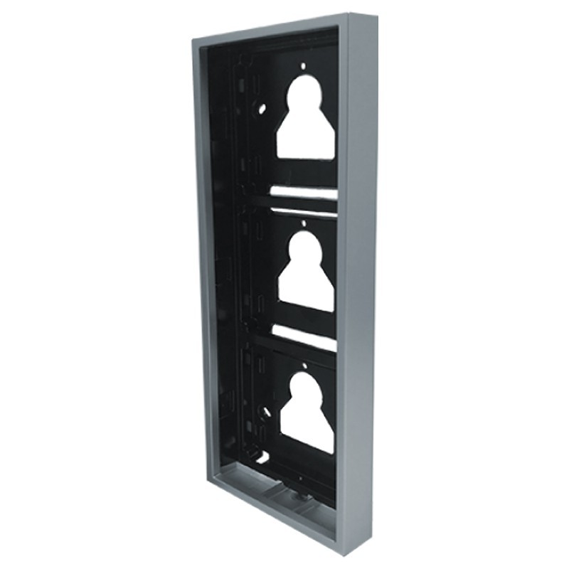 Boîtier mural Comelit 3 modules pour le panneau à boutons Ultra UT9173