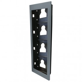 Cadre d'encastrement Comelit 4 modules pour le panneau à boutons Ultra UT9164