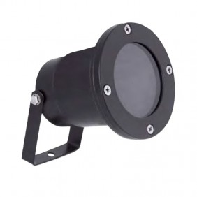 Foco de jardín Poliplast SPOT con conexión GU10 Negro 400431N-GU10