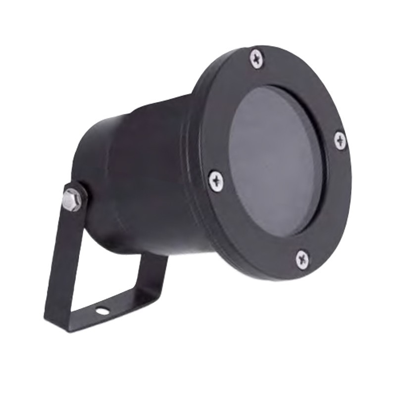 Gartenstrahler Poliplast SPOT mit Anschluss GU10 Schwarz 400431N-GU10