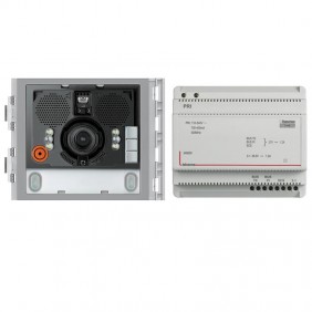 Kit de intercomunicador de audio y video del condominio Bticino Sfera 360001