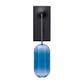 Bouton à la barre d'espacement Ave Tekla noir no+NC 10A 445017