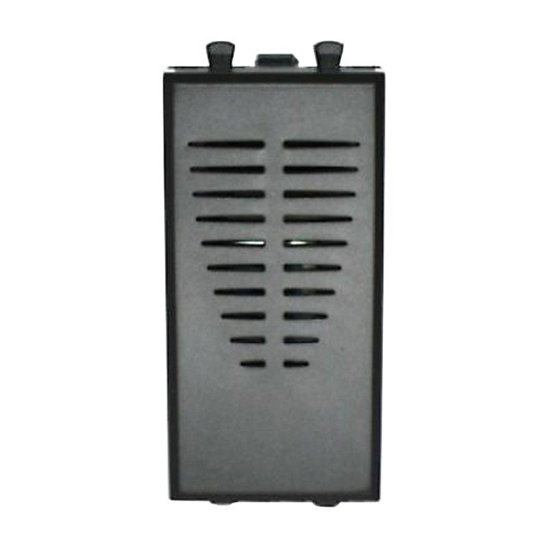 Ringtone Ave Tekla 230VAC color negro 1 módulo 445029