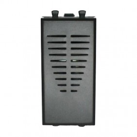 Ronzatore Ave Tekla 230VAC color negro 1 módulo 445031