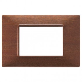 Vimar Plana placa 3 módulos color Makorè 14653.33