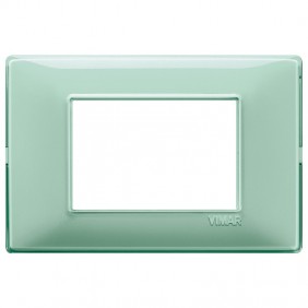 Vimar Plana Plate 3 modules colour mint 14653.44