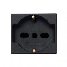 Schuko socket unel bypass universal 10/16A...
