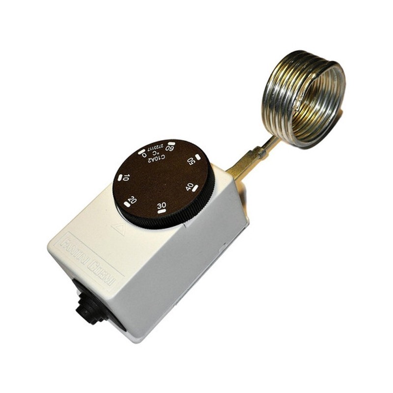 Termostato ambiente Fantini Cosmi con Capillare a Spirale C10A2