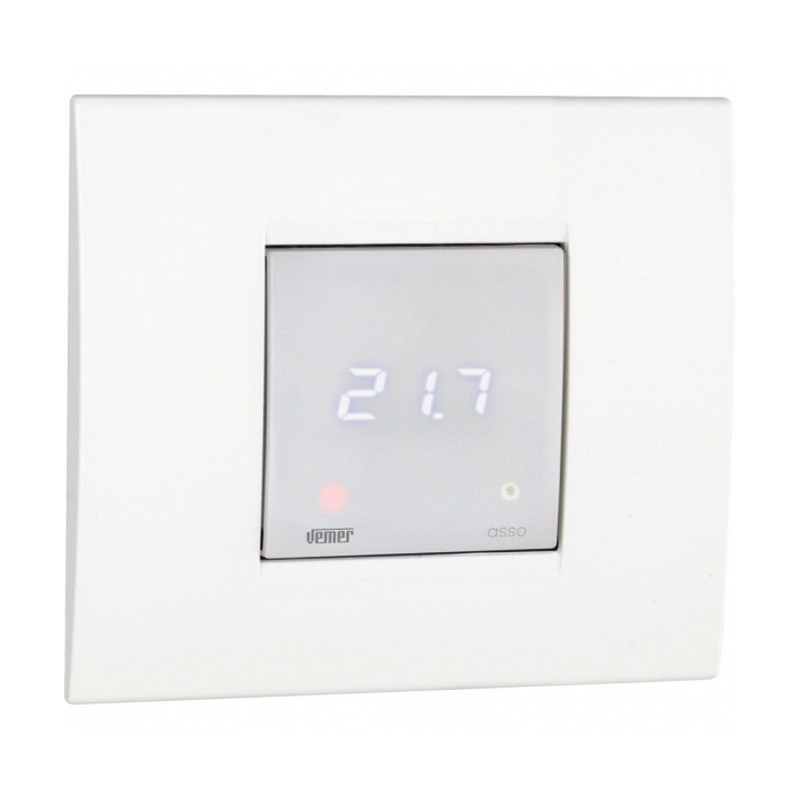 Chronothermostat Vemer ASSO WIFI intégré 2 modules VE780200