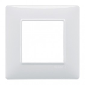 Vimar Plana Plate 2 Modules Blanc 14642.01