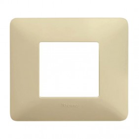 Placca Bticino Matix 2 moduli corda AM4802BCD
