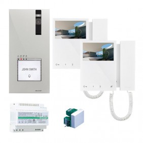 Comelit 2-wire video door entry kit with Mini...