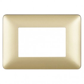 Bticino Matix Abdeckrahmen 3 Module Farbe Gold...