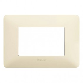 Placca Bticino Matix 3 moduli avorio AM4803BAV