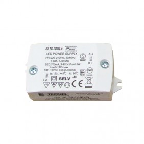 Alimentatore per LED Tecnel 6W 12V a corrente...