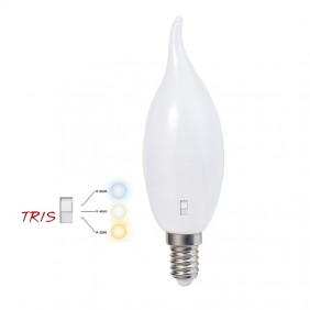 LED Flame Bulb Stone 6,5W attack E14 3K-4K-6K...