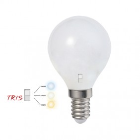 Lampadina sfera a LED Stone 8W attacco E14...