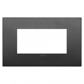 Plate Vimar FIT 4 modules graphite matt 19954.01