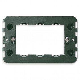 Supporto Vimar serie 8000 3 Fori per scatole...