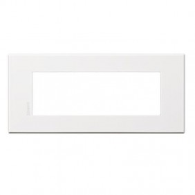 Plaque Bticino Axolute Air 6 modules personnalisables HW4806AW