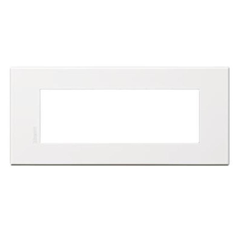 Placca Bticino Axolute Air 6 Moduli Personalizzabile HW4806AW
