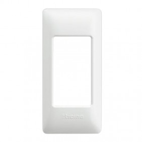 Placca Bticino Matix 1 Modulo Bianca AM4811/1BN