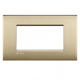 Bticino Livinglight plate AIR 4 modules satin...