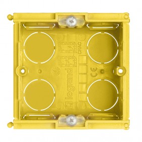 Bticino flush mounted box 2 modules 502E
