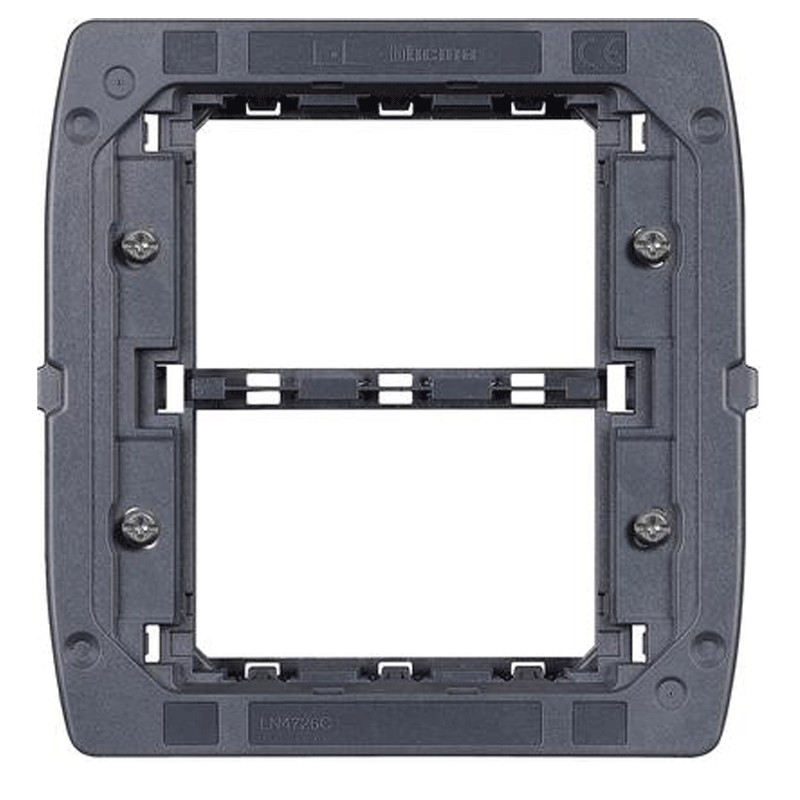BTICINO SOPORTE 3+3 MÓDULOS PARA PLACAS DE AIRE LN4726C