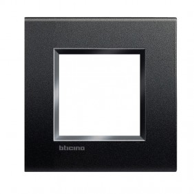 Bticino Livinglight placca 2 moduli quadra...