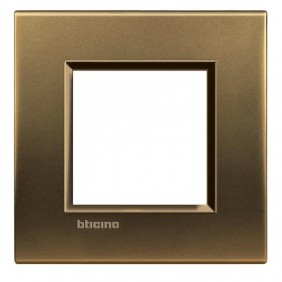 Bticino Livinglight placca 2 moduli quadra...