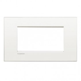 Bticino Livinglight placca AIR 4 moduli bianco...