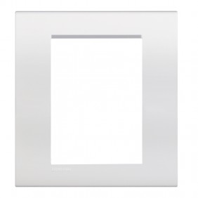 placa Bticino LivingLight AIR 3+3 plazas blanco...