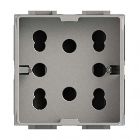 Presa elettrica universale bipasso e schuko...