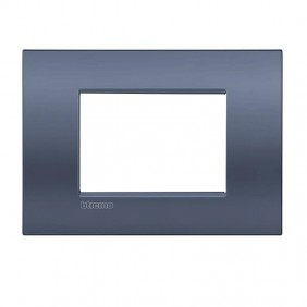 Plate Bticino LivingLight AIR blue moon 3...