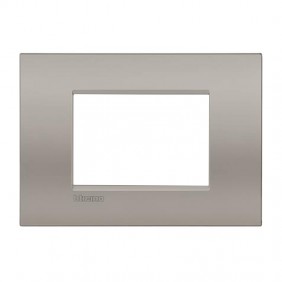 Teller Bticino LivingLight AIR sand 3 Plätze...