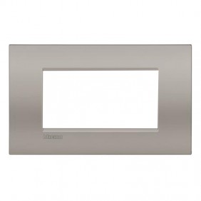 Placca Bticino LivingLight AIR sabbia 4 posti...