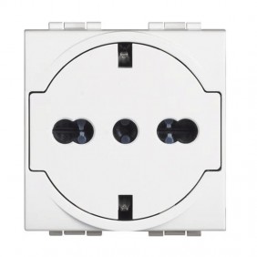 Presa schuko Bticino LivingLight FLAT con...