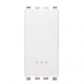 Déviateur Vimar Eikon blanc 1P 16A éclairable...