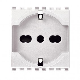 Vimar Eikon universal schuko outlet blanco 2+E...