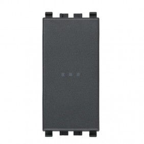 Pulsante Vimar Eikon assiale 1P NO 10A...