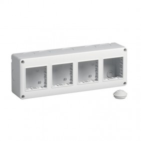 Contenedor Vimar Plana Eikon Arke mural IP40 8...